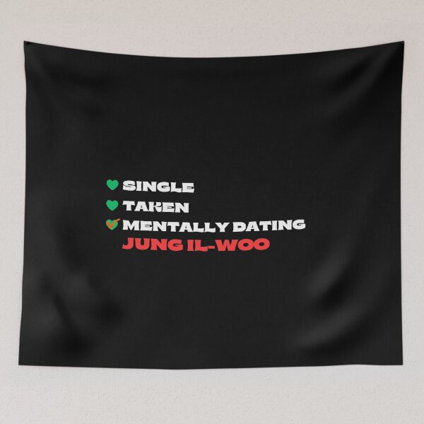 Item preview, Mentally Dating Jung Il-woo - White Fonts designed and sold by Itsheartshop.
