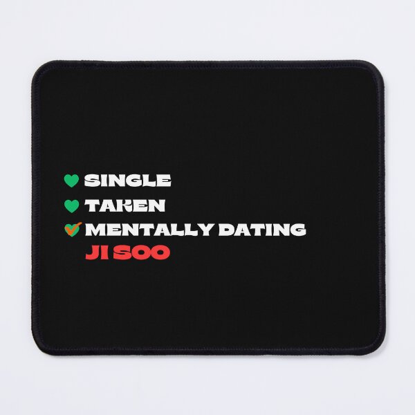 Item preview, Mentally Dating Ji Soo - White Fonts designed and sold by Itsheartshop.
