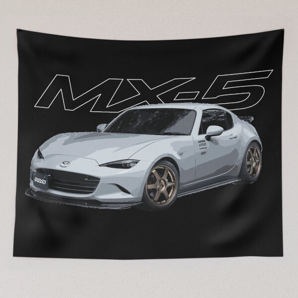Item preview, nd3 mx-5 roadster coupe Initial D Drift Racing MX5 miata NA Roadster te37 designed and sold by cowtownCOWBOY.