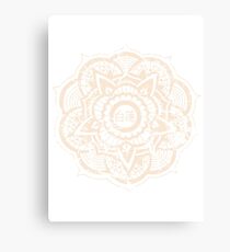 White Lotus (White) Canvas Print