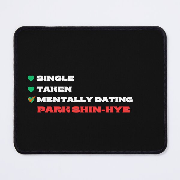 Item preview, Mentally Dating Park Shin-hye - White Fonts designed and sold by Itsheartshop.