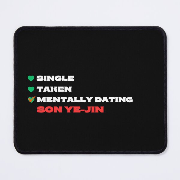 Item preview, Mentally Dating Son Ye-jin - White Fonts designed and sold by Itsheartshop.