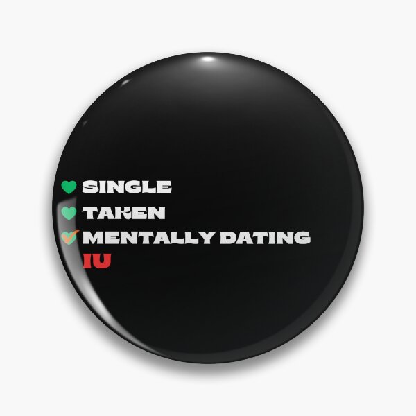 Artikelvorschau, Mentally Dating IU - Weiße Schriftarten entworfen und verkauft von Itsheartshop.