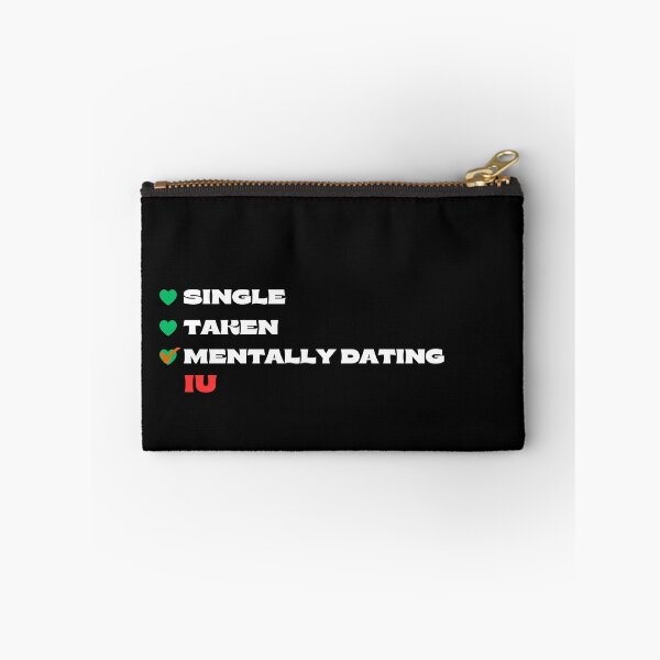 Item preview, Mentally Dating IU - White Fonts designed and sold by Itsheartshop.