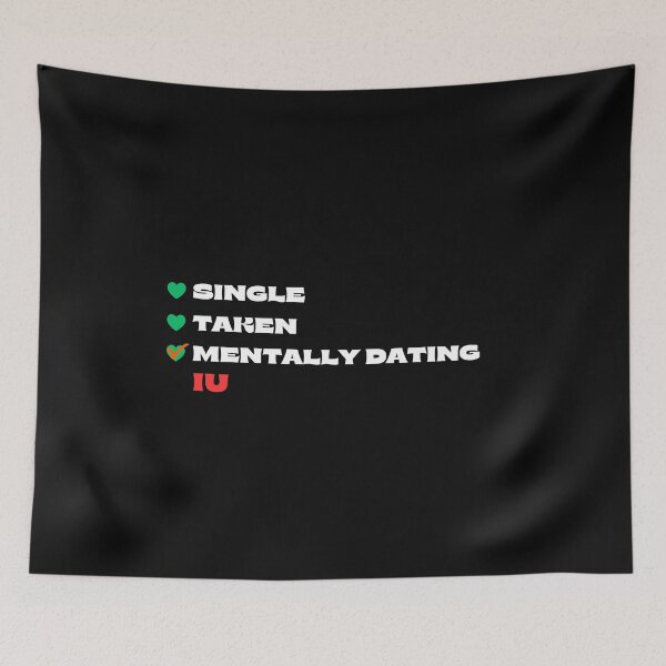 Item preview, Mentally Dating IU - White Fonts designed and sold by Itsheartshop.