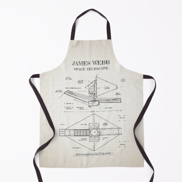 Item preview, James Webb Space Telescope (Ivory Brown) designed and sold by BGALAXY.