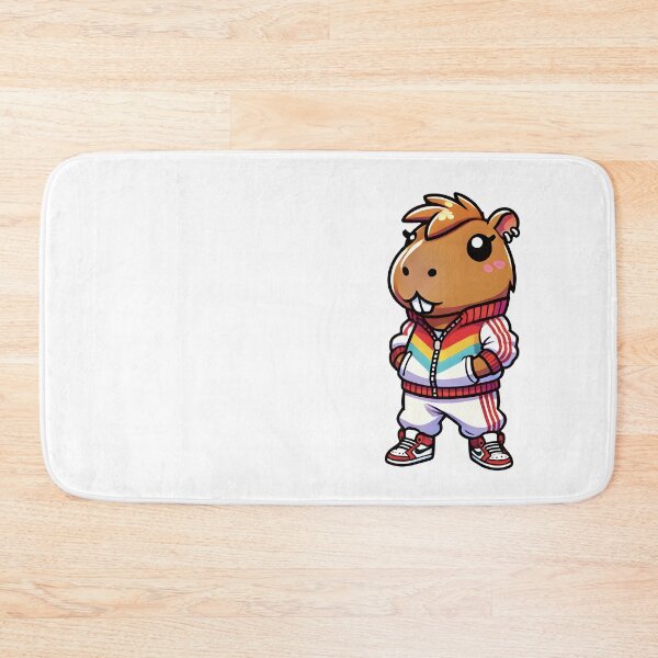 Item preview, 90s Tony | Capybara | Sticker style designed and sold by AniDragonfly.