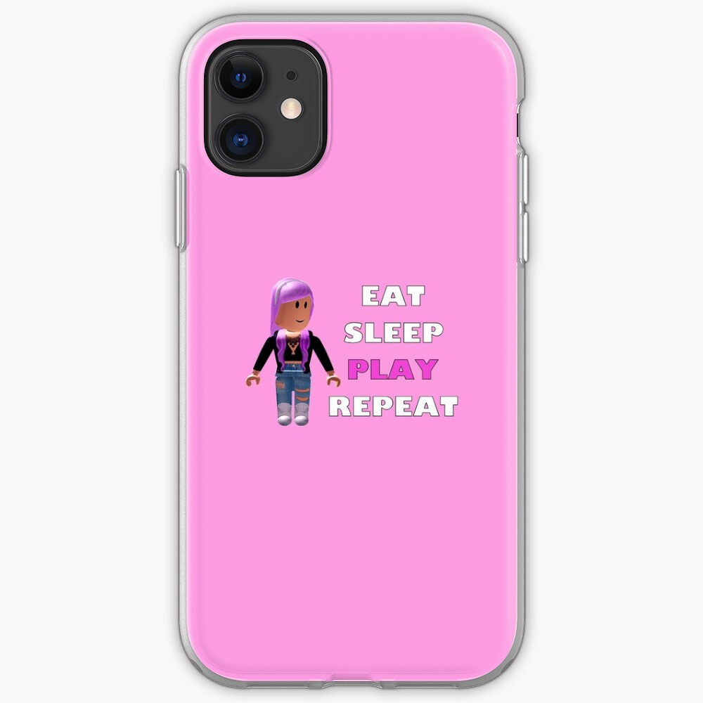 Roblox Eat Sleep Play Repeat Iphone Case Cover By Hypetype - roblox logo iphone x cases covers redbubble