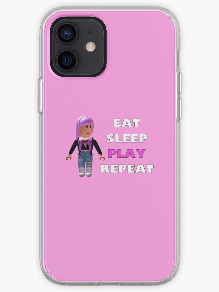 Roblox Eat Sleep Play Repeat Iphone Case Cover By Hypetype Redbubble - roblox iphone