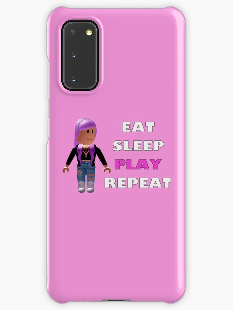 Roblox Eat Sleep Play Repeat Case Skin For Samsung Galaxy By Hypetype Redbubble - how to play roblox on samsung laptop