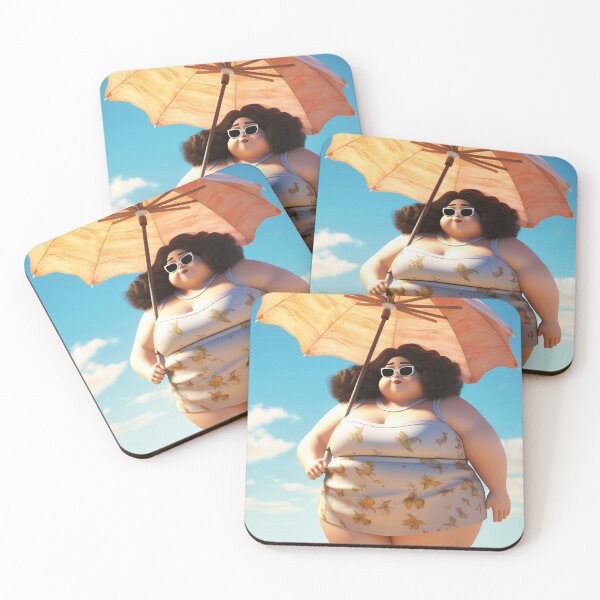 Item preview, fat woman on the beach designed and sold by Mauswohn.