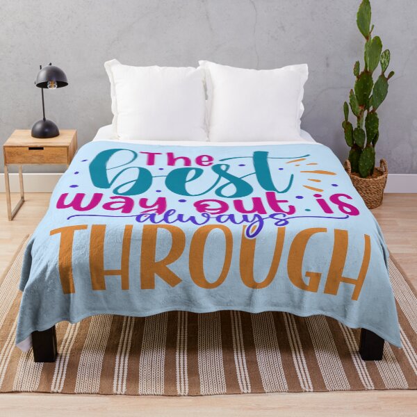 Item preview, The Best Way Out Is Always Through designed and sold by Miniouka.
