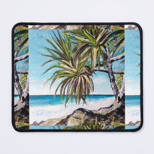 Item preview, Burleigh-Heads Pandanas Palms designed and sold by gillsart.