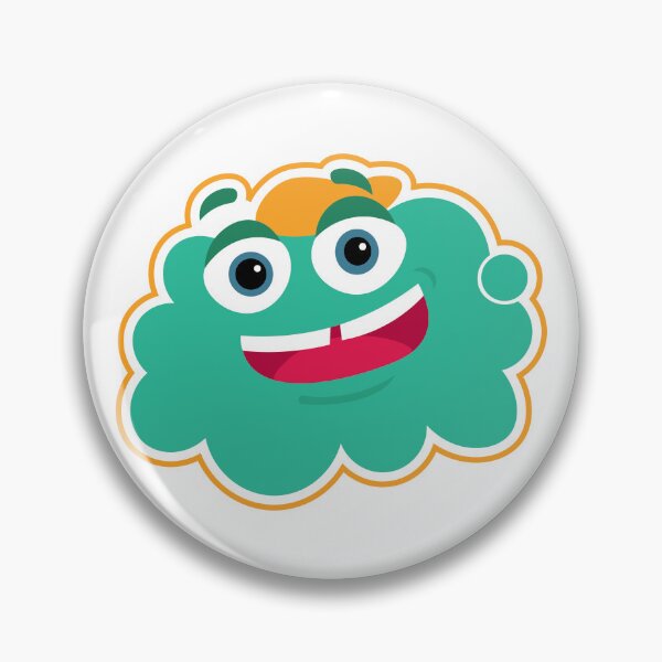 Item preview, Smile Cloudy Weather cartoon design for T-shirt and sticker designed and sold by Billium Halder.