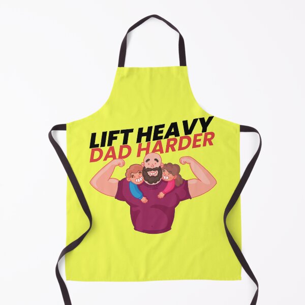 Item preview, Lift Heavy, Dad Harder designed and sold by Wegetees.