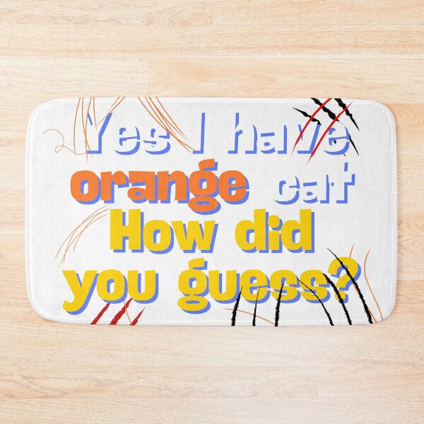 Item preview, Funny t-shirt Orange/Ginger cat with scratch marks and furr designed and sold by ZaniokoDesign.