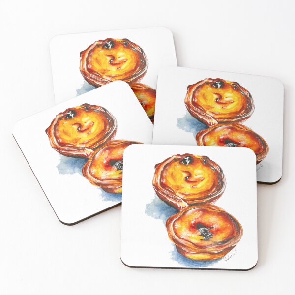 Item preview, Pastel de nata illustration  designed and sold by VikaArt.