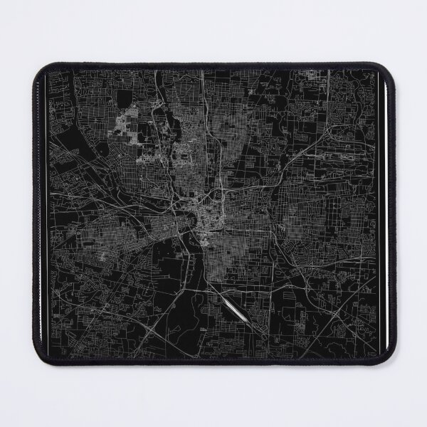 Item preview, Columbus City Map designed and sold by SHAMPAIN-ART-CO.