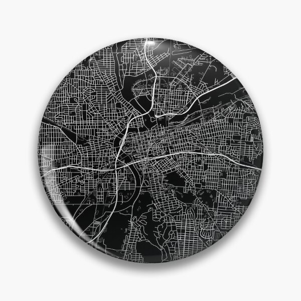 Item preview, Dayton City Map designed and sold by SHAMPAIN-ART-CO.