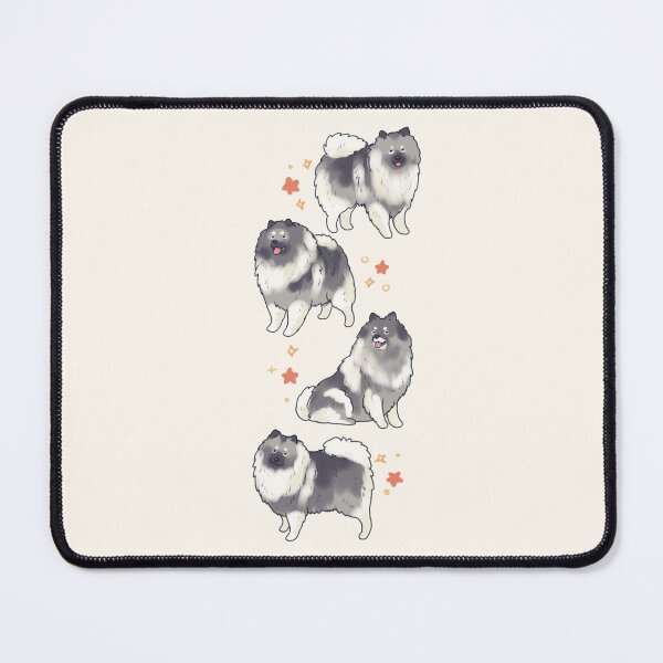 Item preview, keeshond dogs designed and sold by Artofmayara.