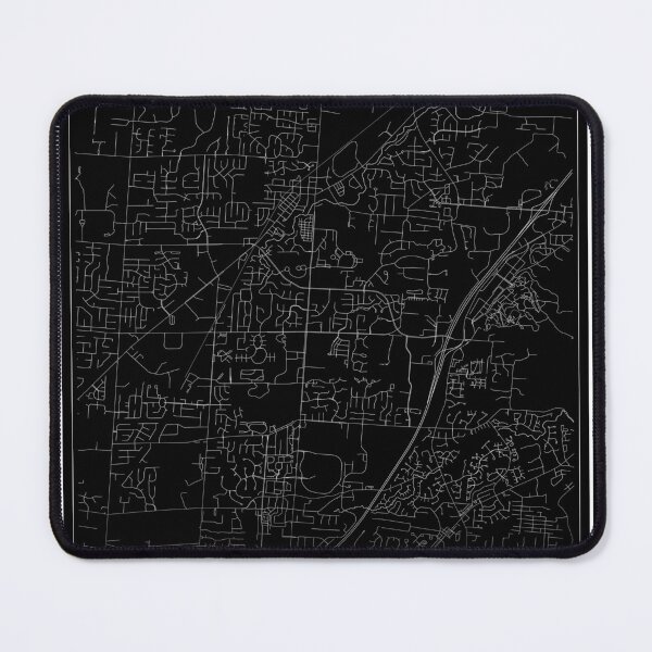 Item preview, Mason City Map designed and sold by SHAMPAIN-ART-CO.