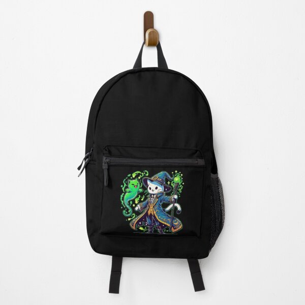 Item preview, Funny Nekomancer Witchy Kawaii Cat designed and sold by TomFrontierArt.