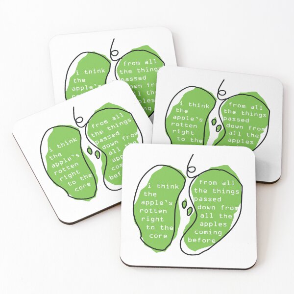 Item preview, very demure, very mindful brat apple designed and sold by thereallama.