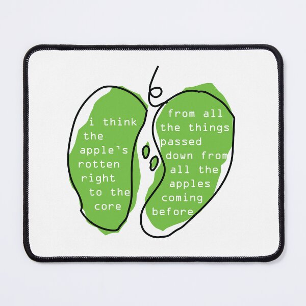 Item preview, very demure, very mindful brat apple designed and sold by thereallama.