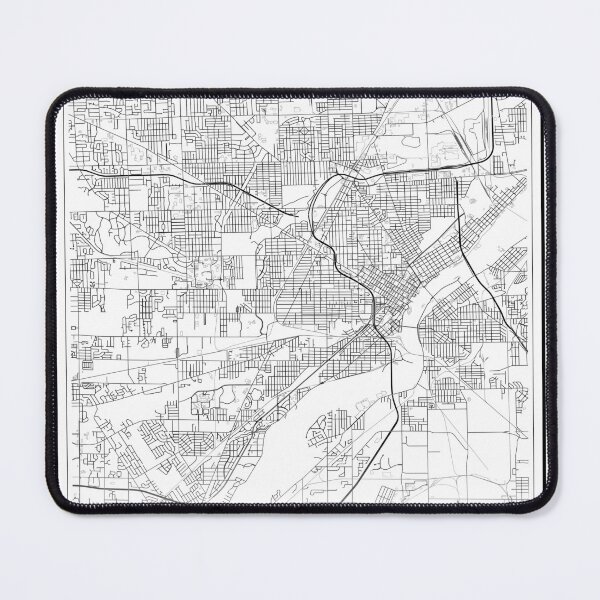 Item preview, Toledo City Map designed and sold by SHAMPAIN-ART-CO.