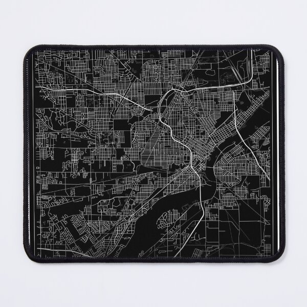 Item preview, Toledo City Map designed and sold by SHAMPAIN-ART-CO.