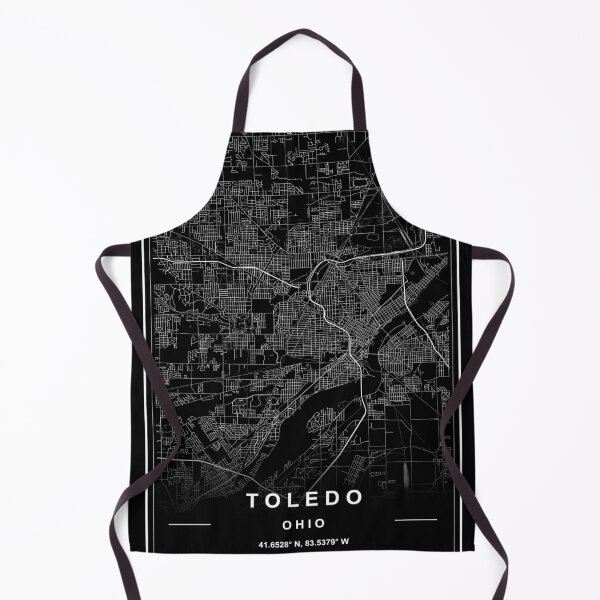 Item preview, Toledo City Map designed and sold by SHAMPAIN-ART-CO.