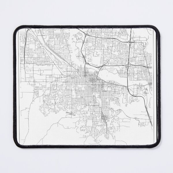 Item preview, Eugene City Map designed and sold by SHAMPAIN-ART-CO.