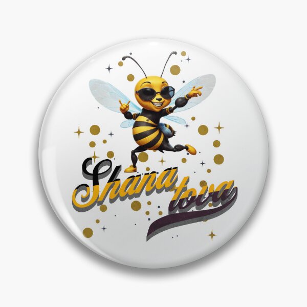 Item preview, Shana tova - Bee dab pose designed and sold by Tee-Craftify.