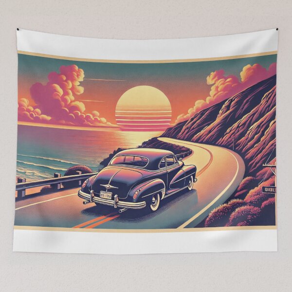 Item preview, Coastal Sunset Drive designed and sold by GabrielWest.