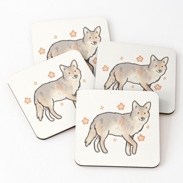 Item preview, Cute coyote art designed and sold by Artofmayara.