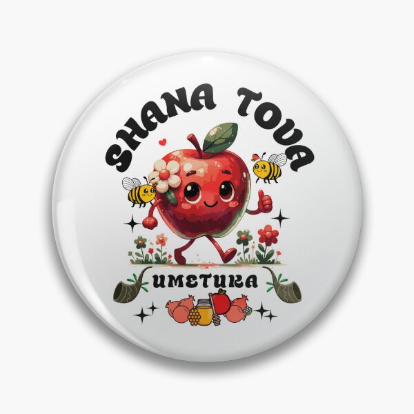 Item preview, Shana tova - vibrant red apple, personified with a joyful smile designed and sold by Tee-Craftify.