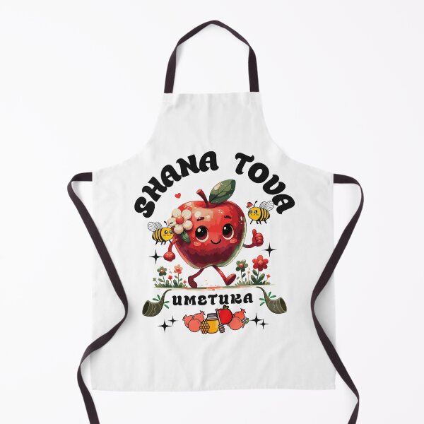 Item preview, Shana tova - vibrant red apple, personified with a joyful smile designed and sold by Tee-Craftify.