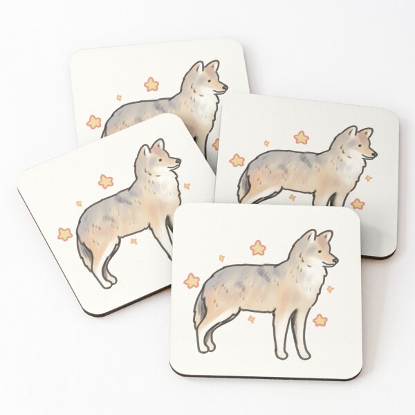 Item preview, Cute Coyote illustration  designed and sold by Artofmayara.