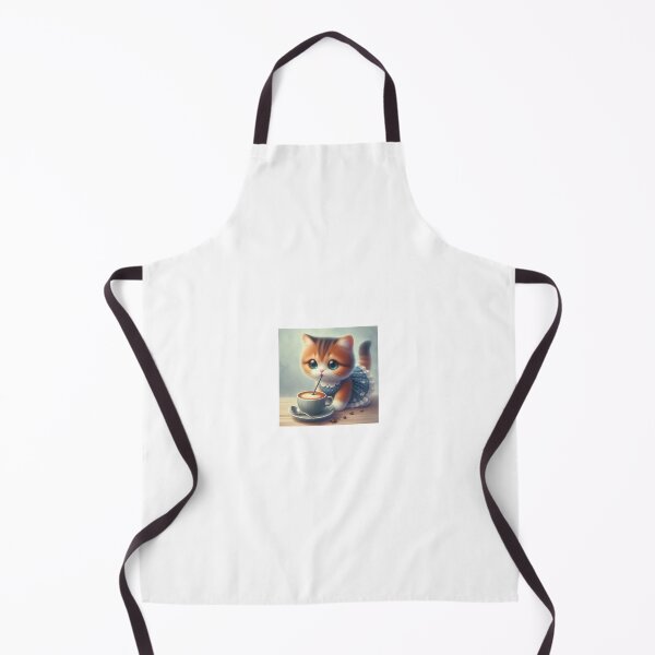 Item preview, Cute little Cat Drinking a Coffee with a Straw designed and sold by boomfire153.