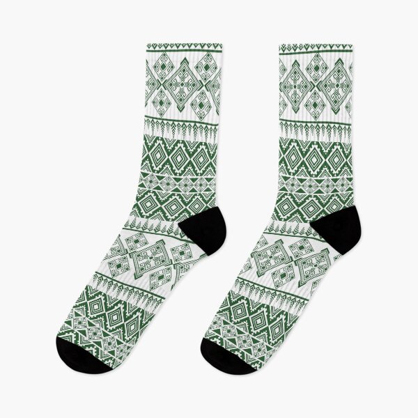 Item preview, Abstract Geometric seamless Pattern theme green designed and sold by SeamlessHub4289.