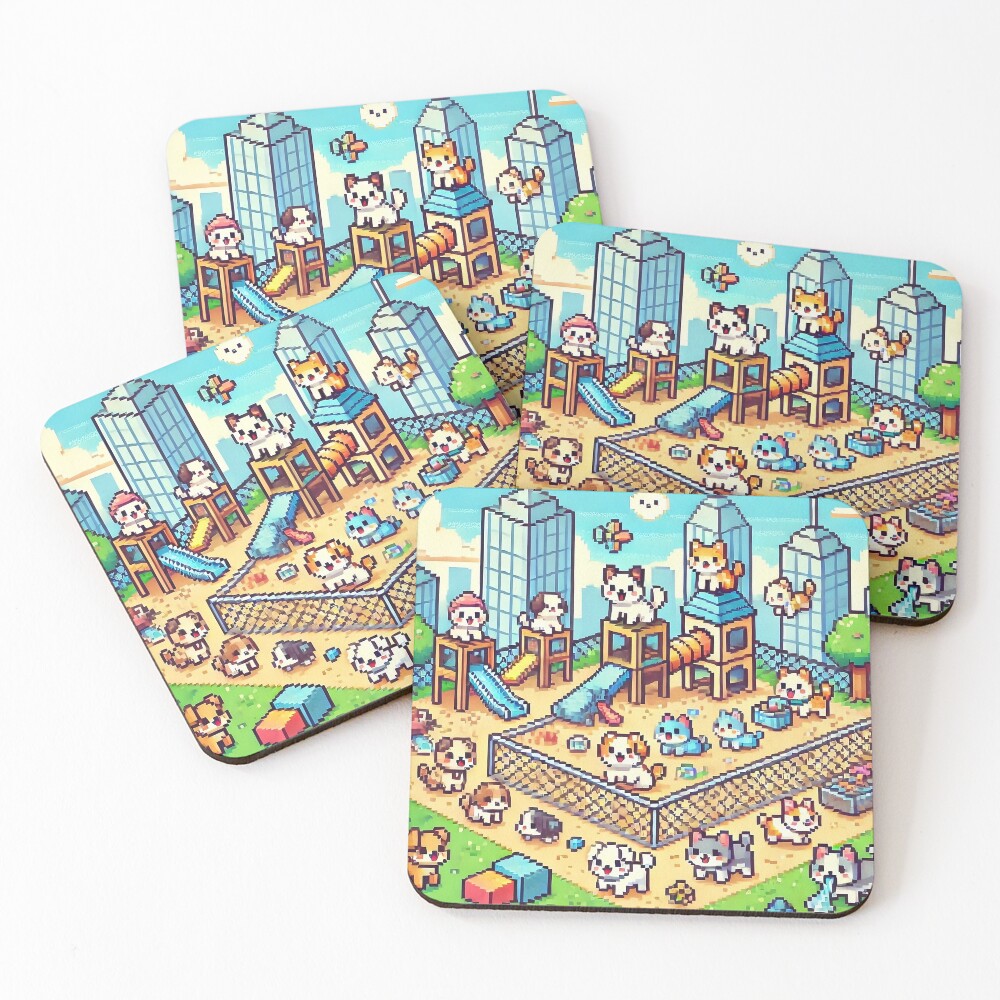 Item preview, Coasters (Set of 4) designed and sold by RabbitDesign777.
