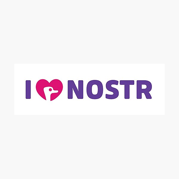 Artikel-Vorschau von Ich liebe Nostr, designt und verkauft von bitpopart.