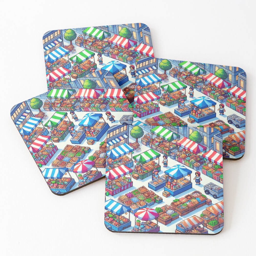 Item preview, Coasters (Set of 4) designed and sold by RabbitDesign777.