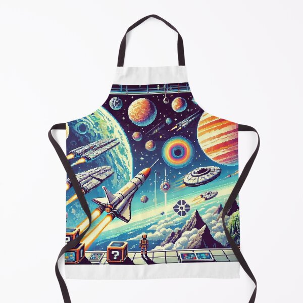 Item preview, "Pixel Galactic Exploration" designed and sold by RabbitDesign777.