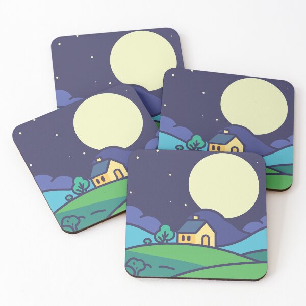 Item preview, Peaceful Night designed and sold by Penaadame.