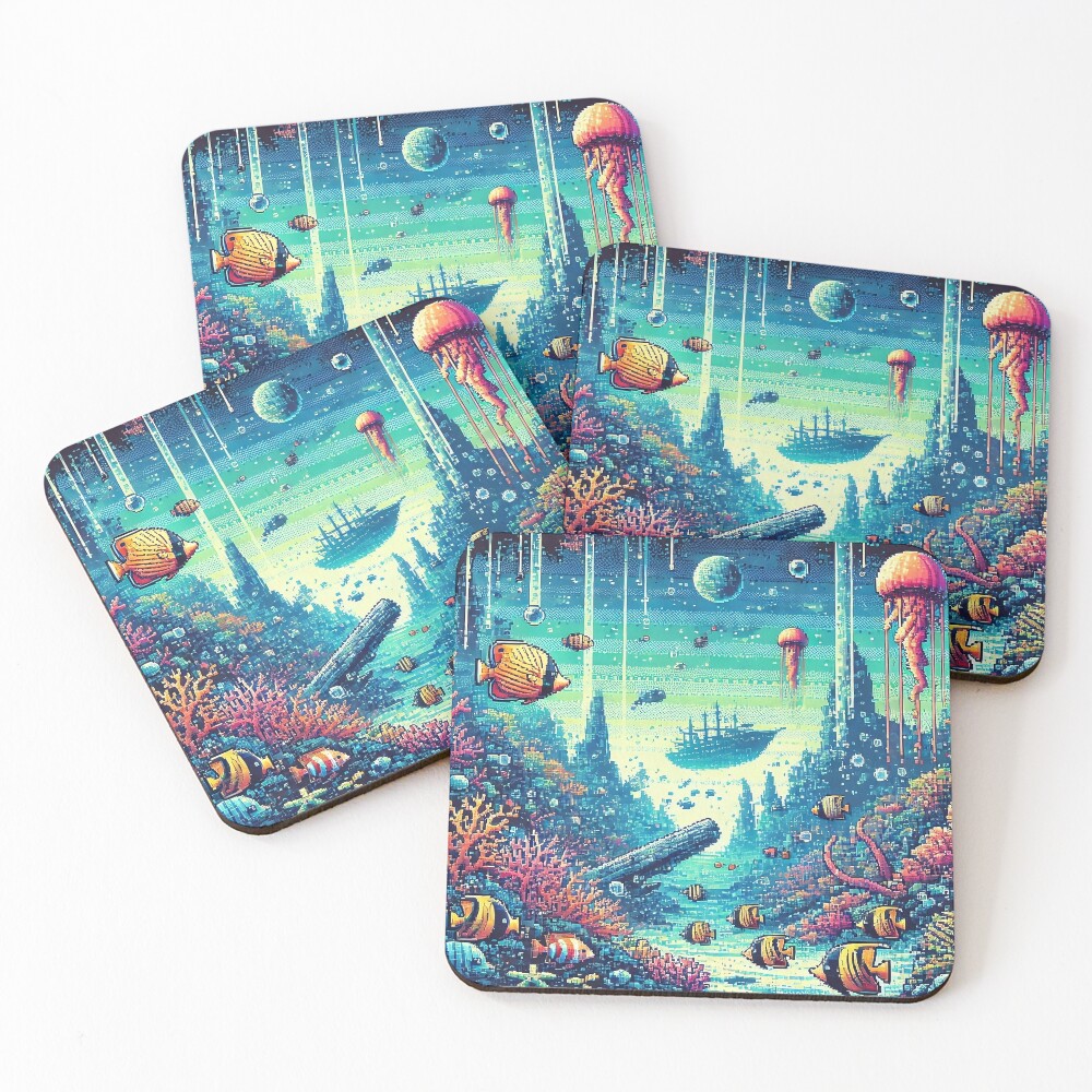 Item preview, Coasters (Set of 4) designed and sold by RabbitDesign777.