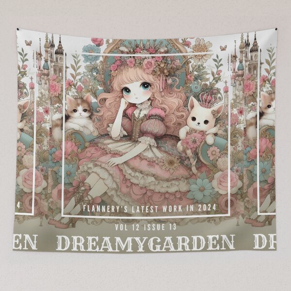 Item preview, Dreamy Garden designed and sold by Flannery-art.