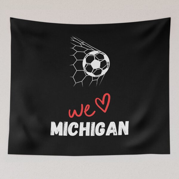 Item preview, Michigan Football - We Love Michigan designed and sold by ecolatur.