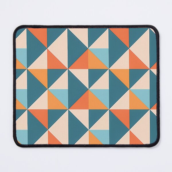 Item preview, A design of a geometric Gingham pattern with non-traditional check shapes and angles. designed and sold by HEMRO.