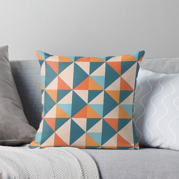 Item preview, A design of a geometric Gingham pattern with non-traditional check shapes and angles. designed and sold by HEMRO.